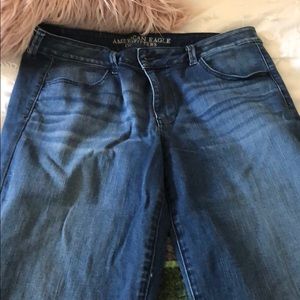 14 x-long frayed flares